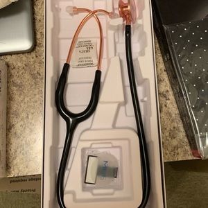 Rose gold stethoscope